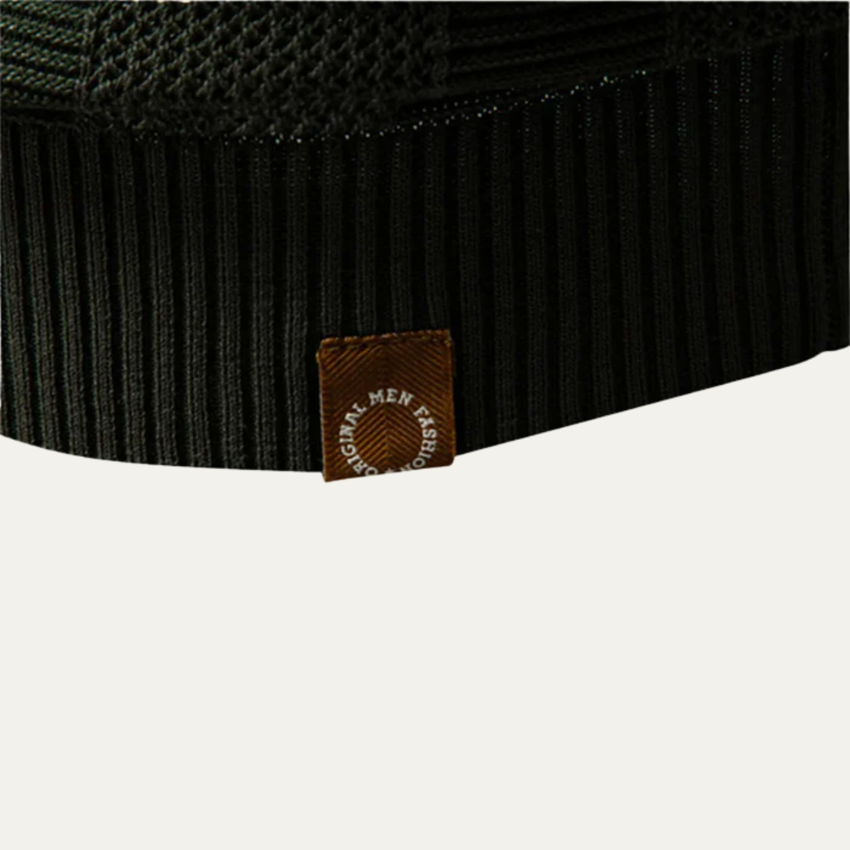 The Ellington Men’s Striped Casual Knit Polo Shirt