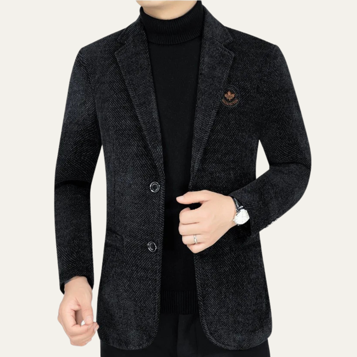 The Westvale Men’s Casual Winter Wool Blazer Jacket