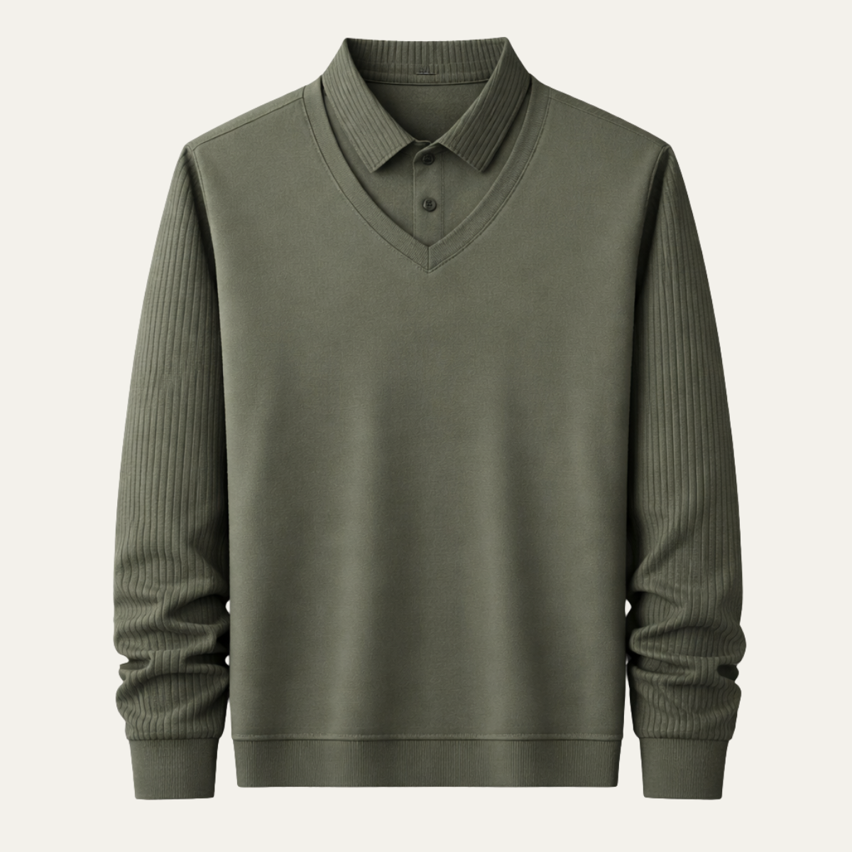 The Sirmione Men’s Casual Business Knit Polo Shirt