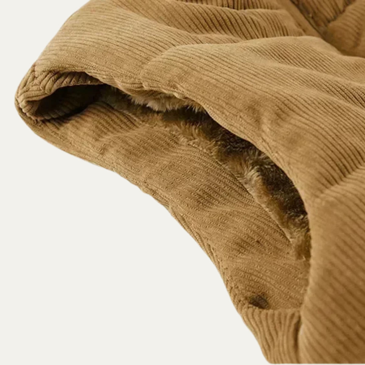 The Silverhill Men’s Corduroy Warm Padded Puffer Vest