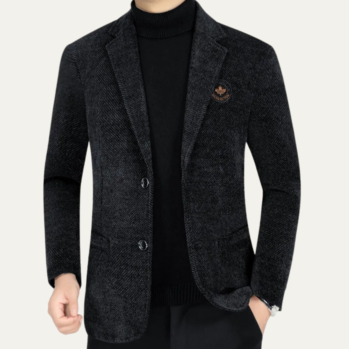 The Westvale Men’s Casual Winter Wool Blazer Jacket