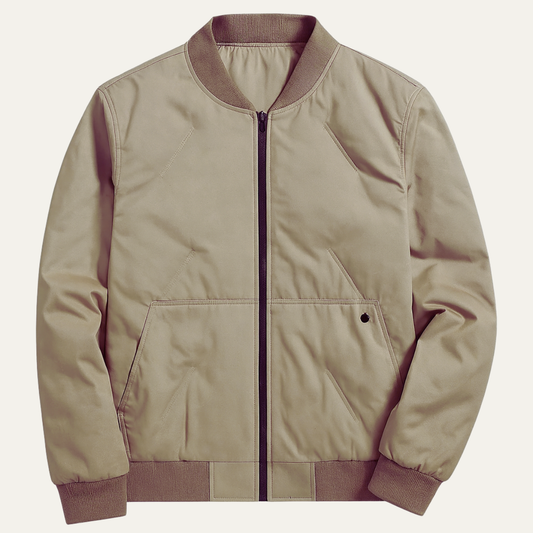 The Willowrun Men’s Lightweight Casual Bomber Jacket