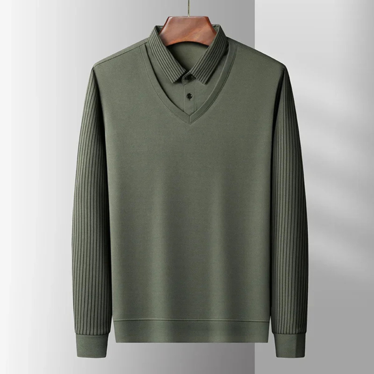 The Sirmione Men’s Casual Business Knit Polo Shirt