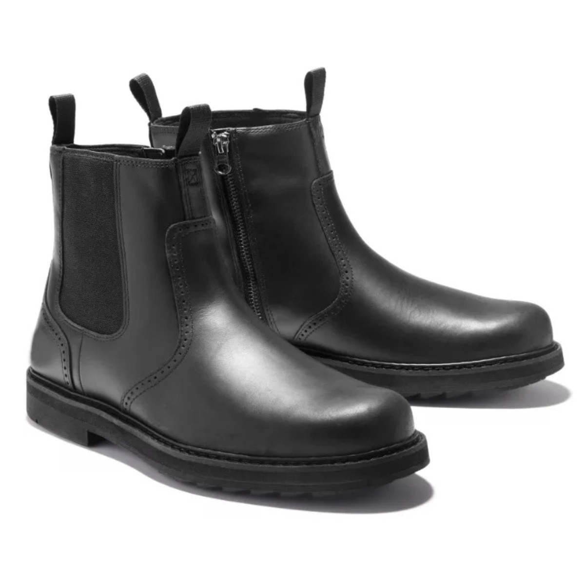 The Camden Men’s Classic Slip On Leather Chelsea Boots