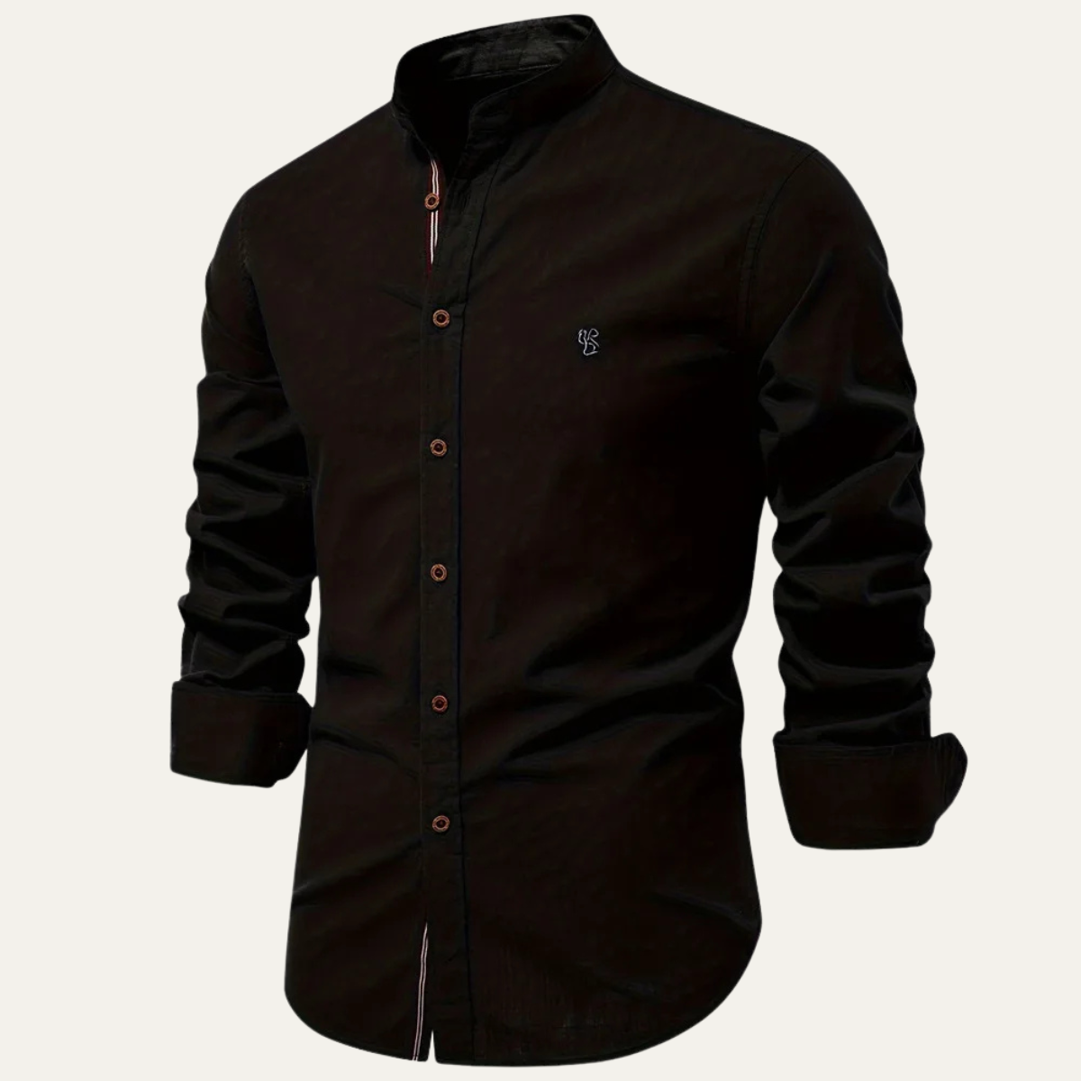 The Pisa Marina Men’s Casual Cotton Linen Business Shirt