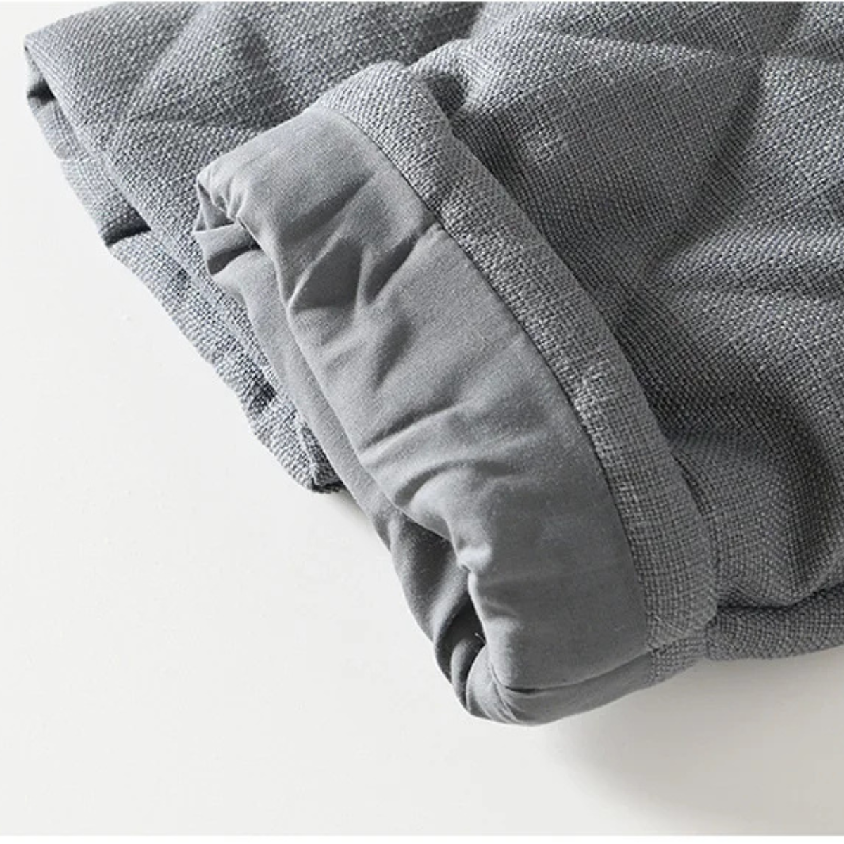 The Richmond Hill Men’s Vintage Quilted Padded Stand Collar Jacket