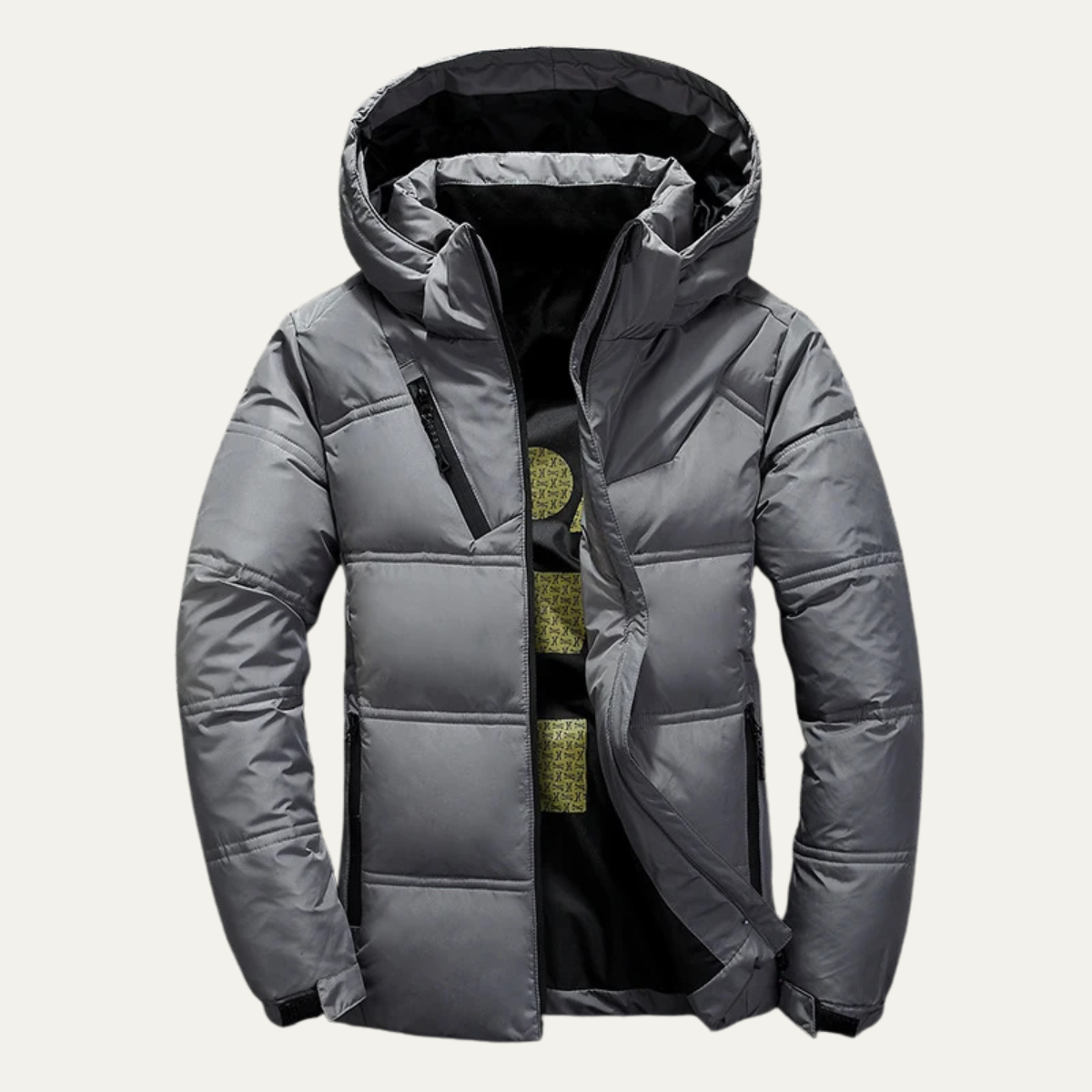 The Wrenford Men’s Puffer Down Winter Hooded Jacket