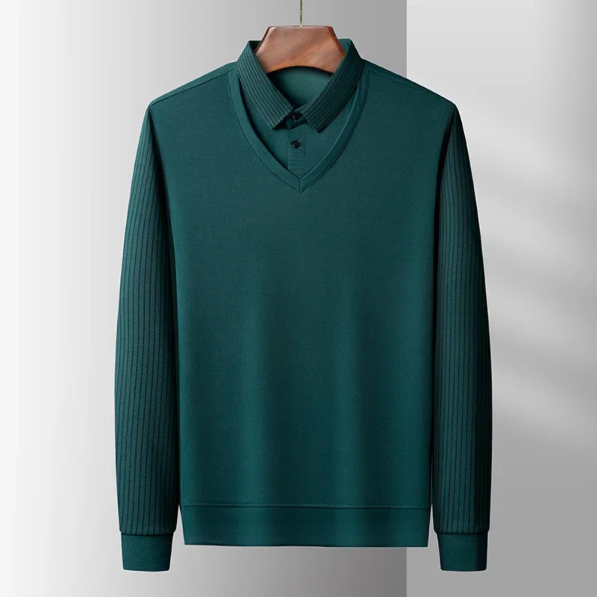 The Sirmione Men’s Casual Business Knit Polo Shirt