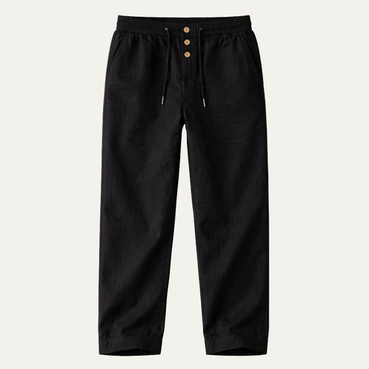 The Willowrun Ridge Men’s Summer Straight Leg Cotton Linen Pants