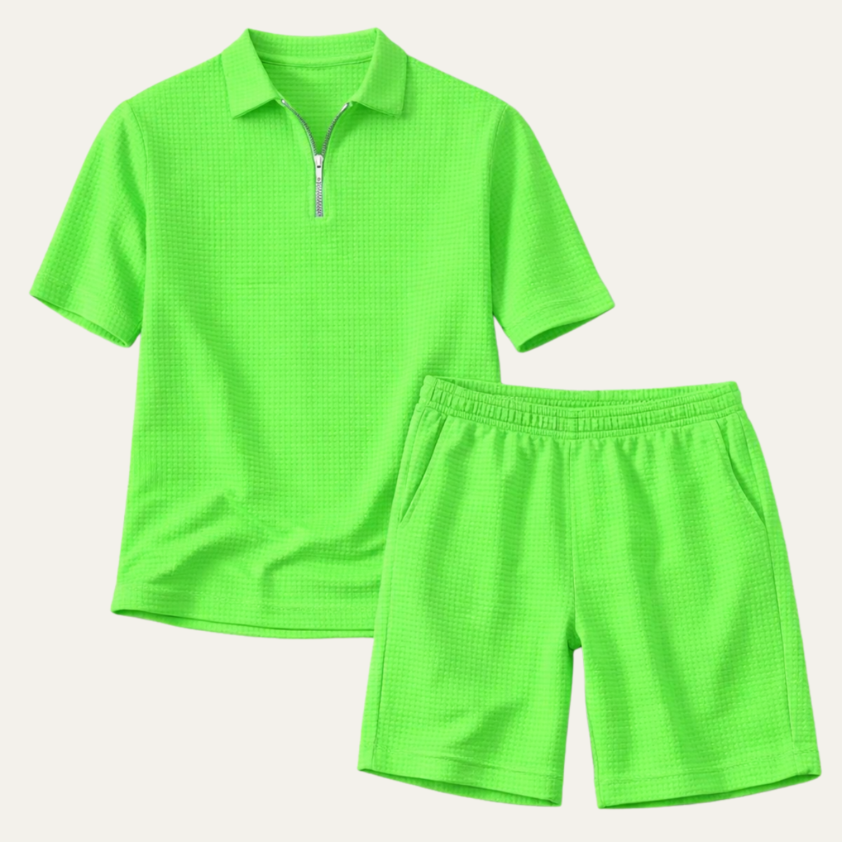 The Eastwood Men’s Summer Trendy Set – Polo Shirt & Shorts