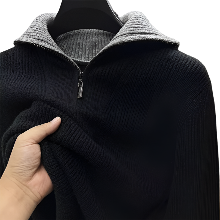 The Exeter Quarter Zip Sweater for Men