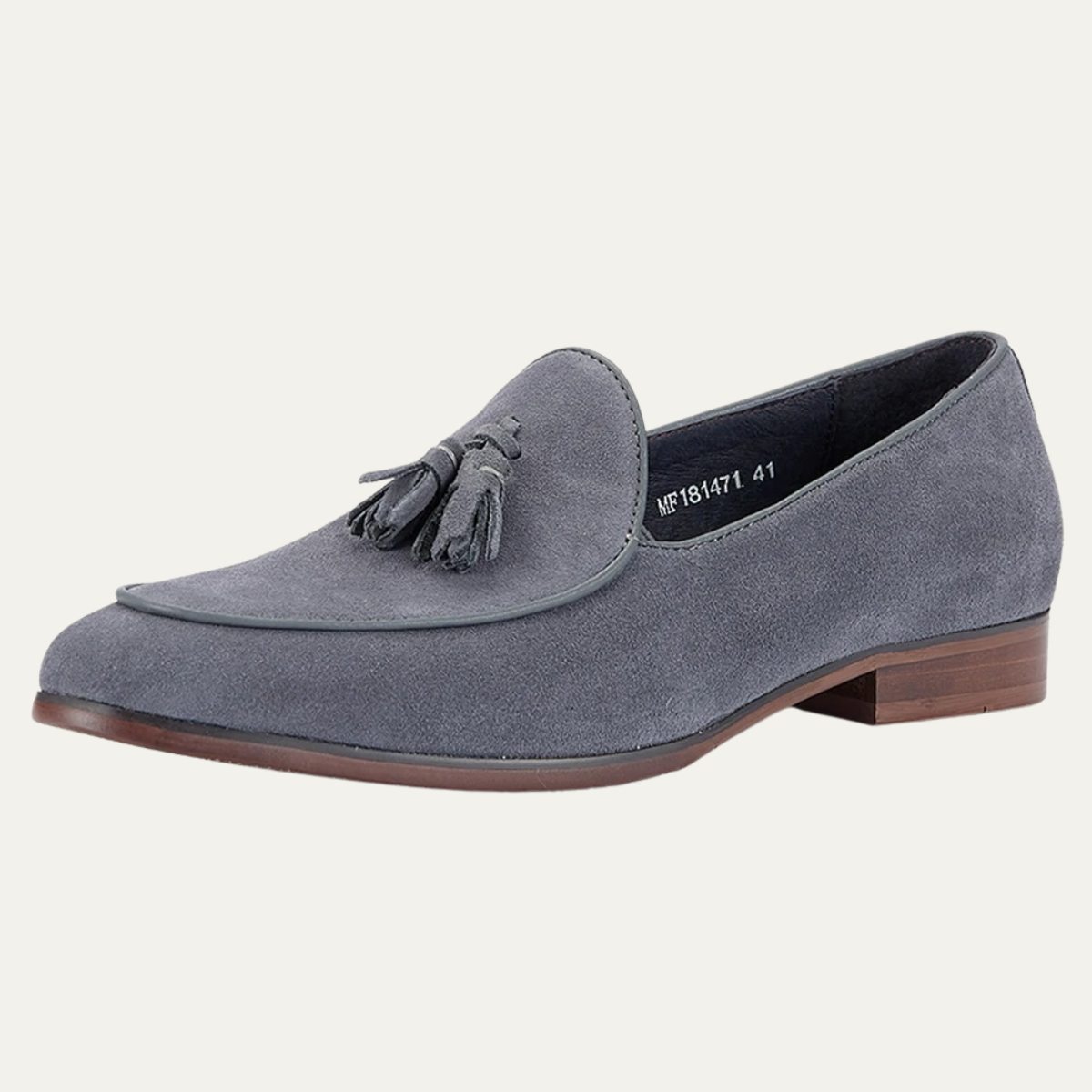 The Brentwood Falls Men’s Suede Faux Leather Tassel Loafers