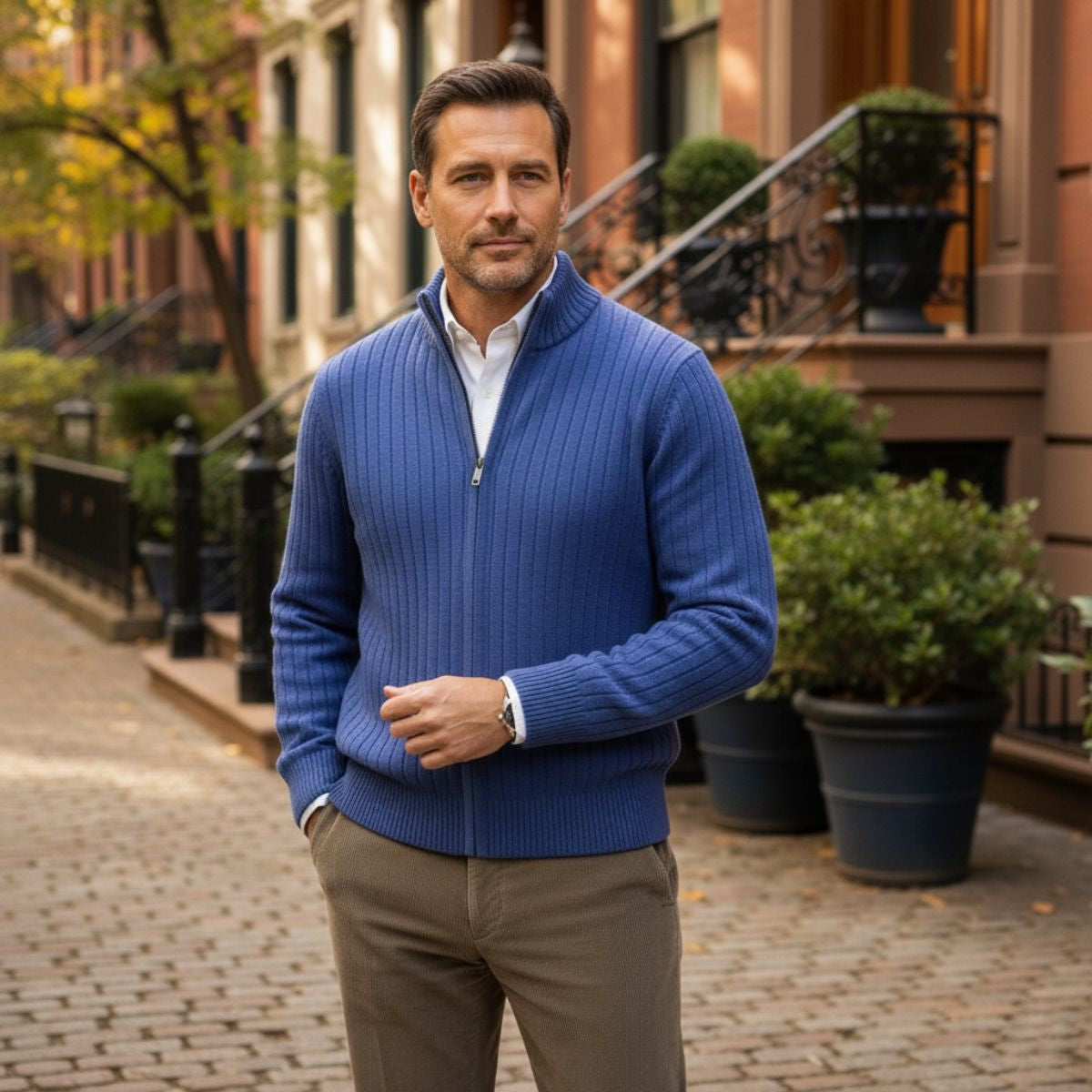 The Mayfair 100% Merino Wool Jacket for Men