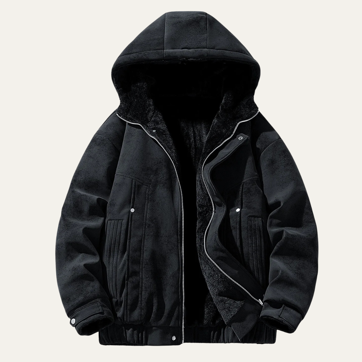 The Laguna Hills Men’s Hooded Fleece Lined Jacket