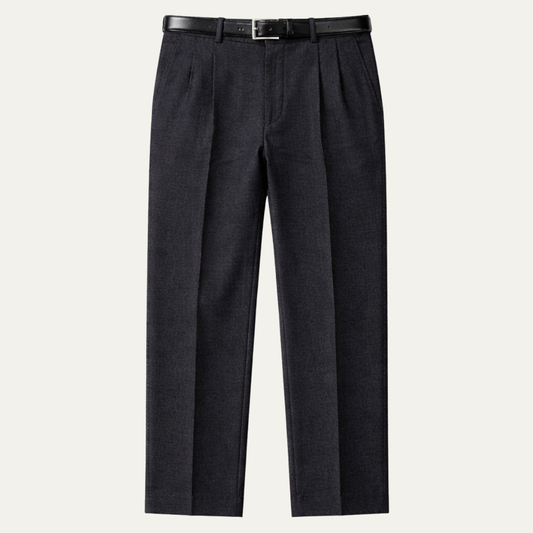 The Oakshire Men’s Double Pleated Straight Leg Dress Pants