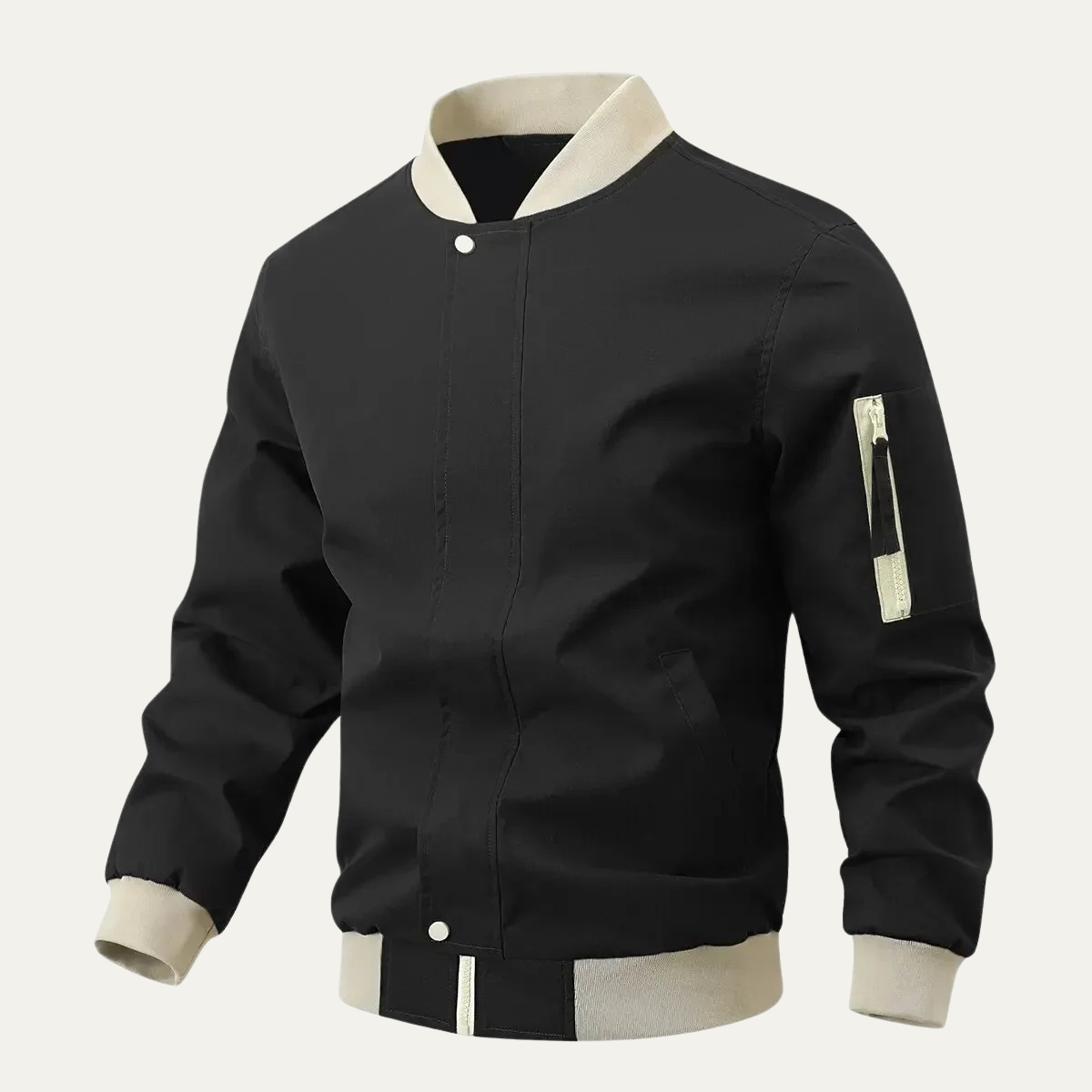 The Widnes Men’s Casual Zip Up Bomber Jacket