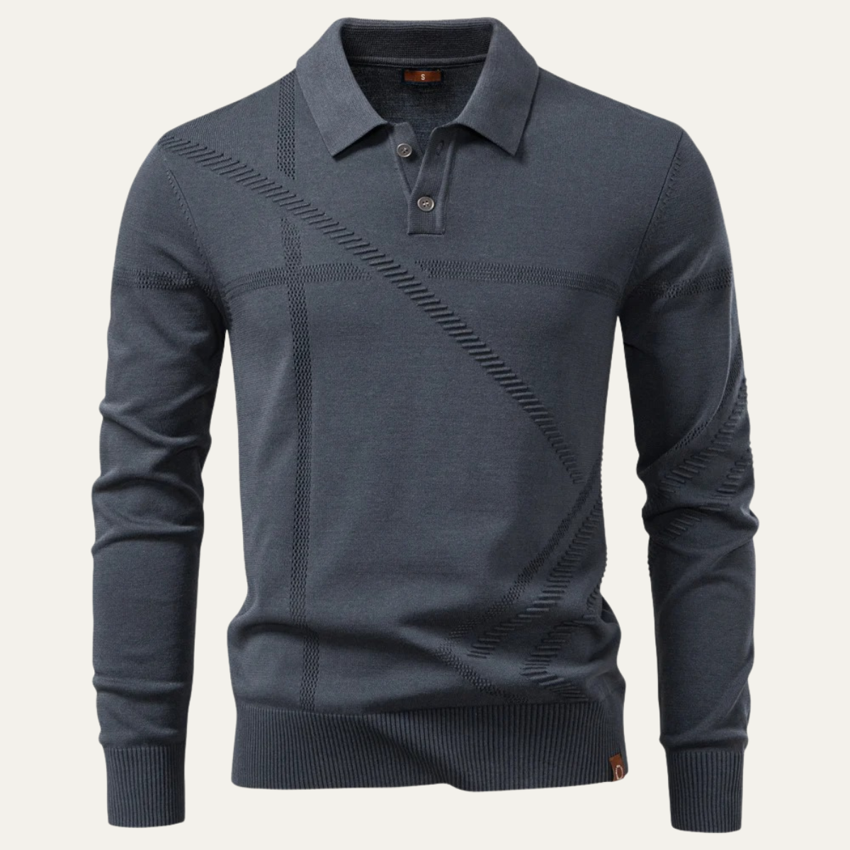The Battersea Men’s Lightweight Knit Polo Sweater