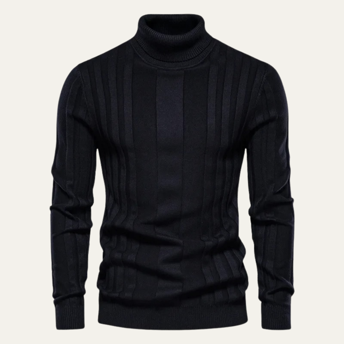 The Dumbarton Men’s Slim Fit Knit Turtleneck Sweater