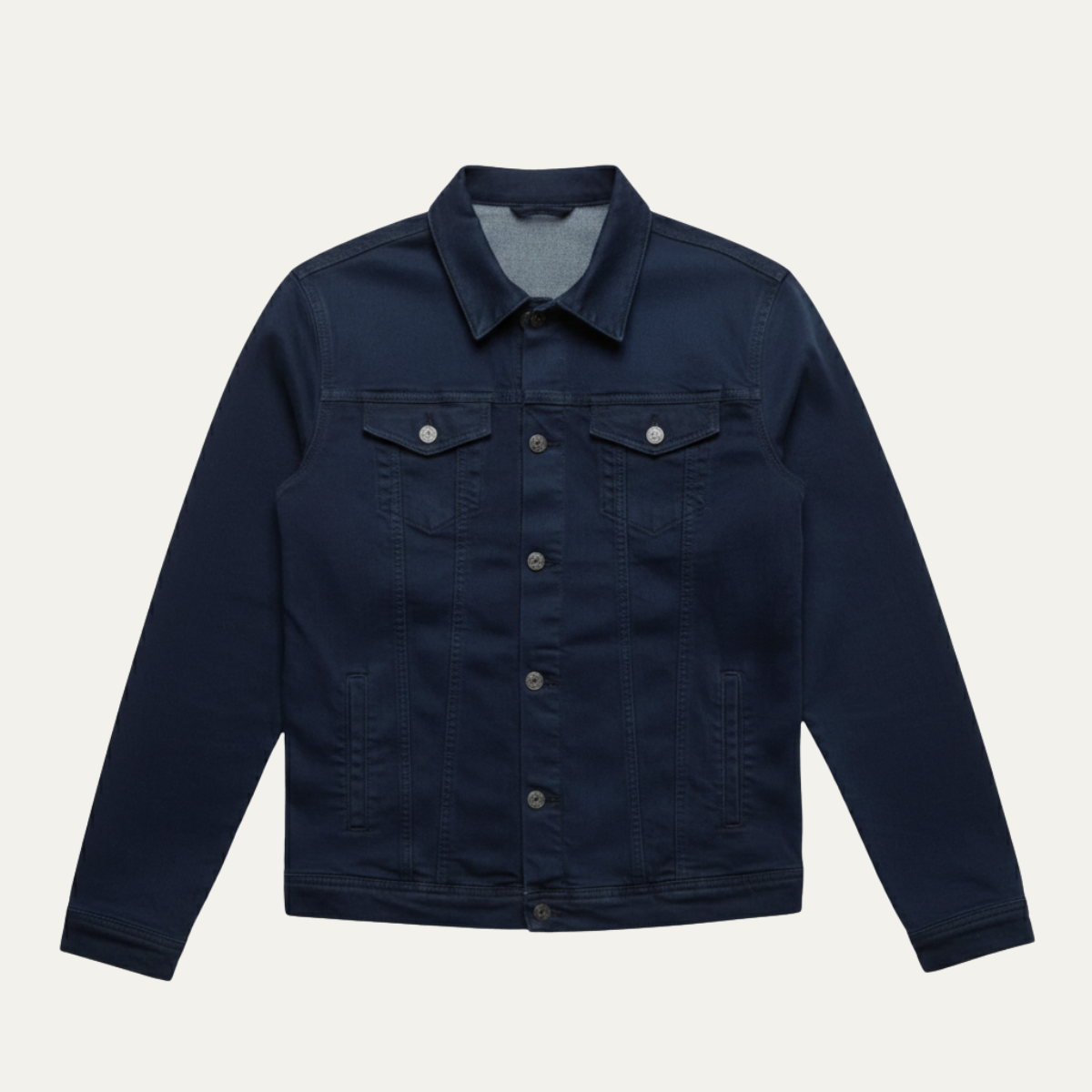 The Redstone Men’s Classic Slim Fit Vintage Denim Jacket