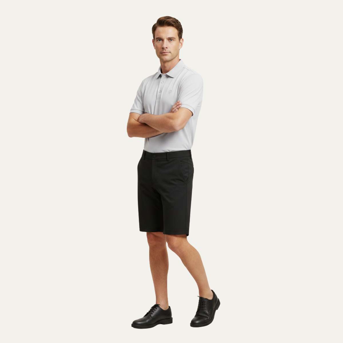 The Stonecrest  Men’s Casual Golf Shorts with Zipper Side Pockets