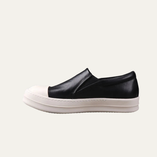 The Foxridge Men’s Luxury Faux Leather Summer Sneakers