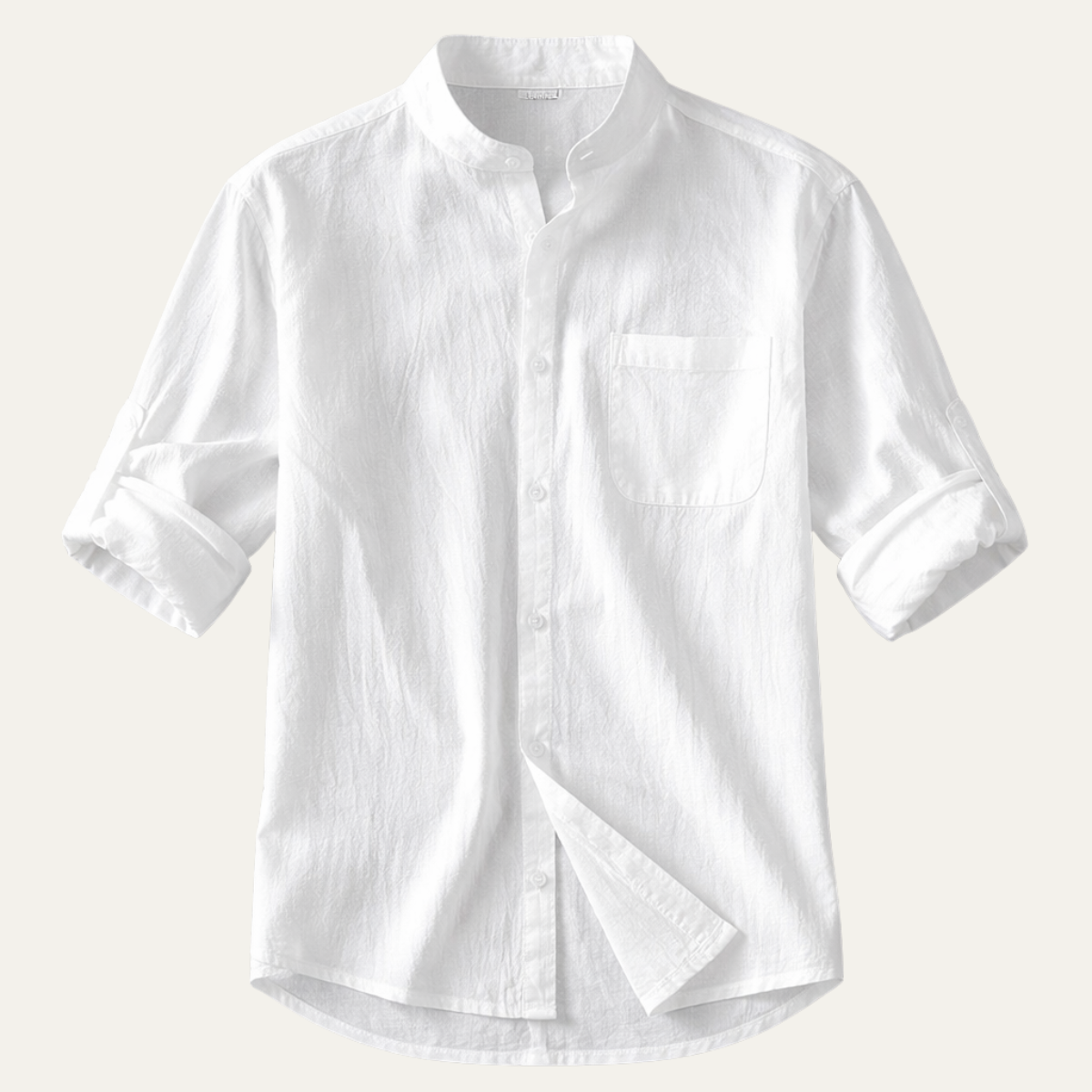 The Springfield Men’s Lightweight Mandarin Collar Shirt