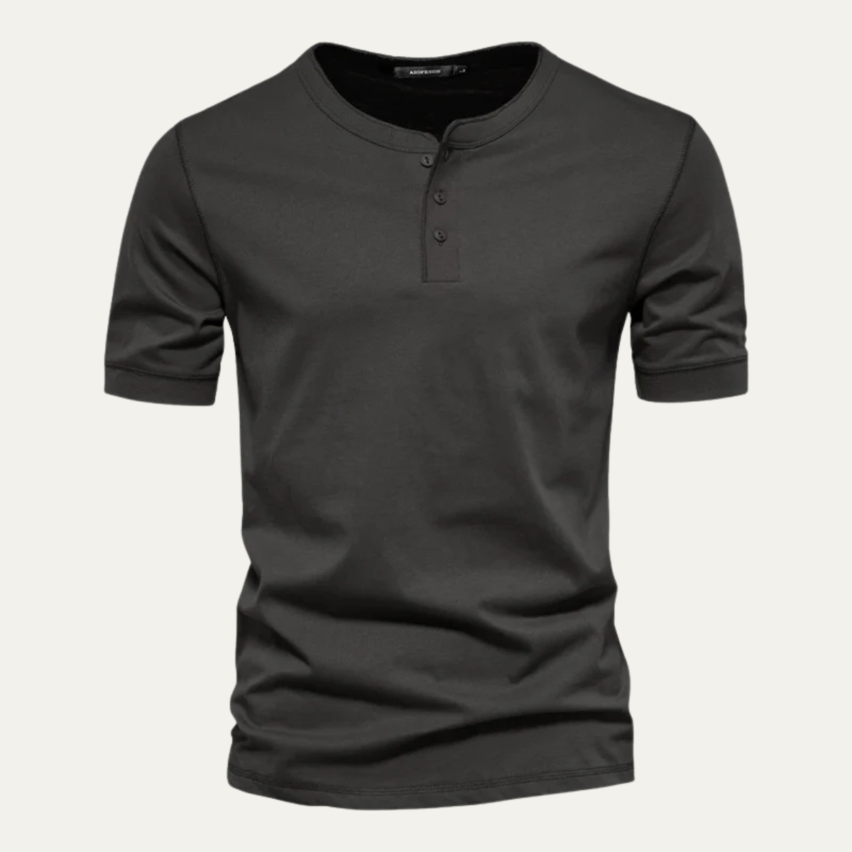 The Alden Men’s Classic Casual Henley Shirt
