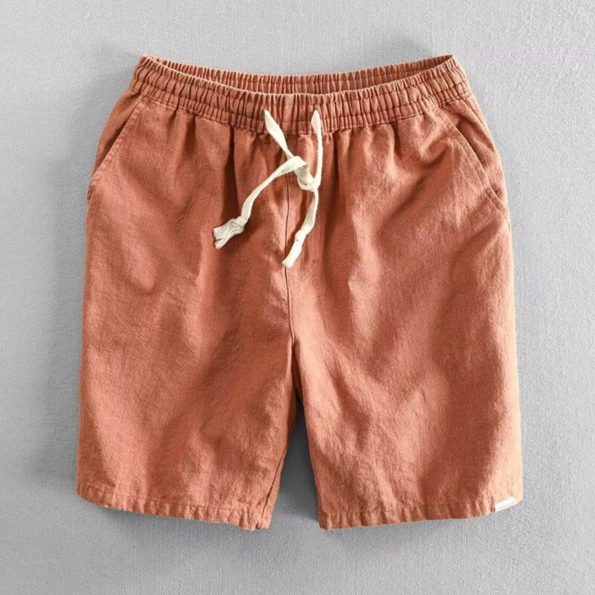 The Treviso Men's Lightweight Linen Drawstring Shorts