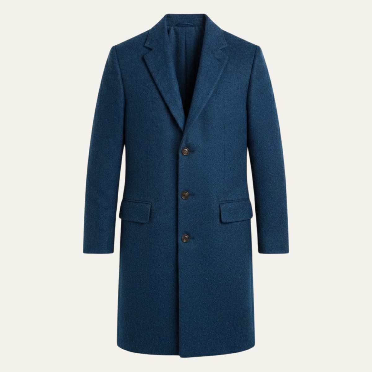 The Brianza Men’s Smart Single Breasted Overcoat