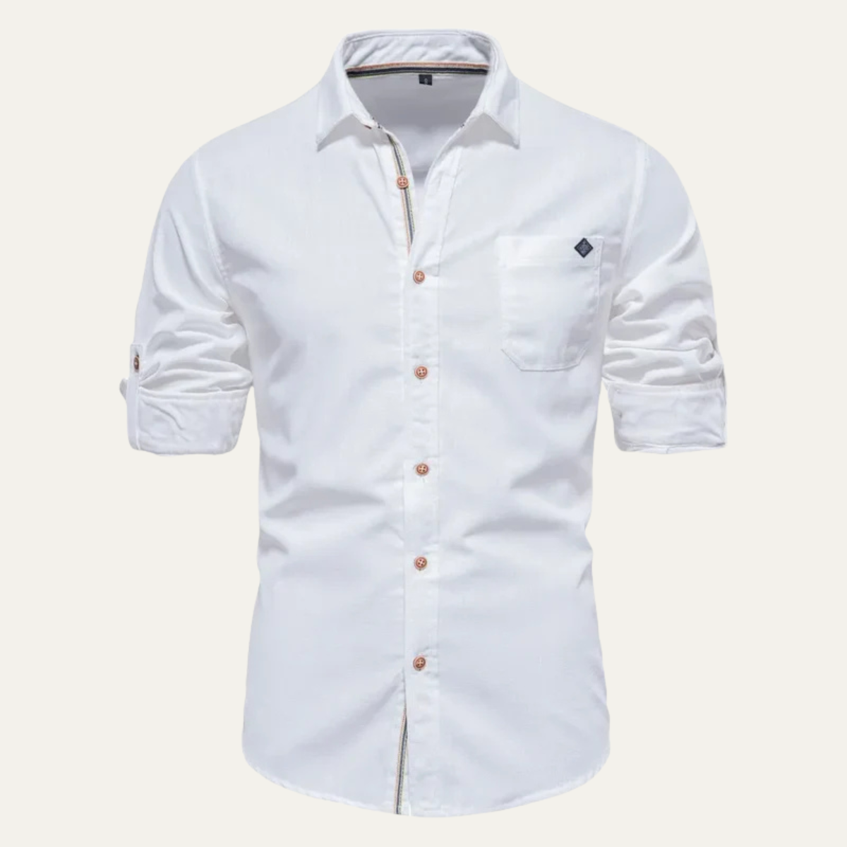 The Ashland Men’s Retro Cotton Button Up Shirt