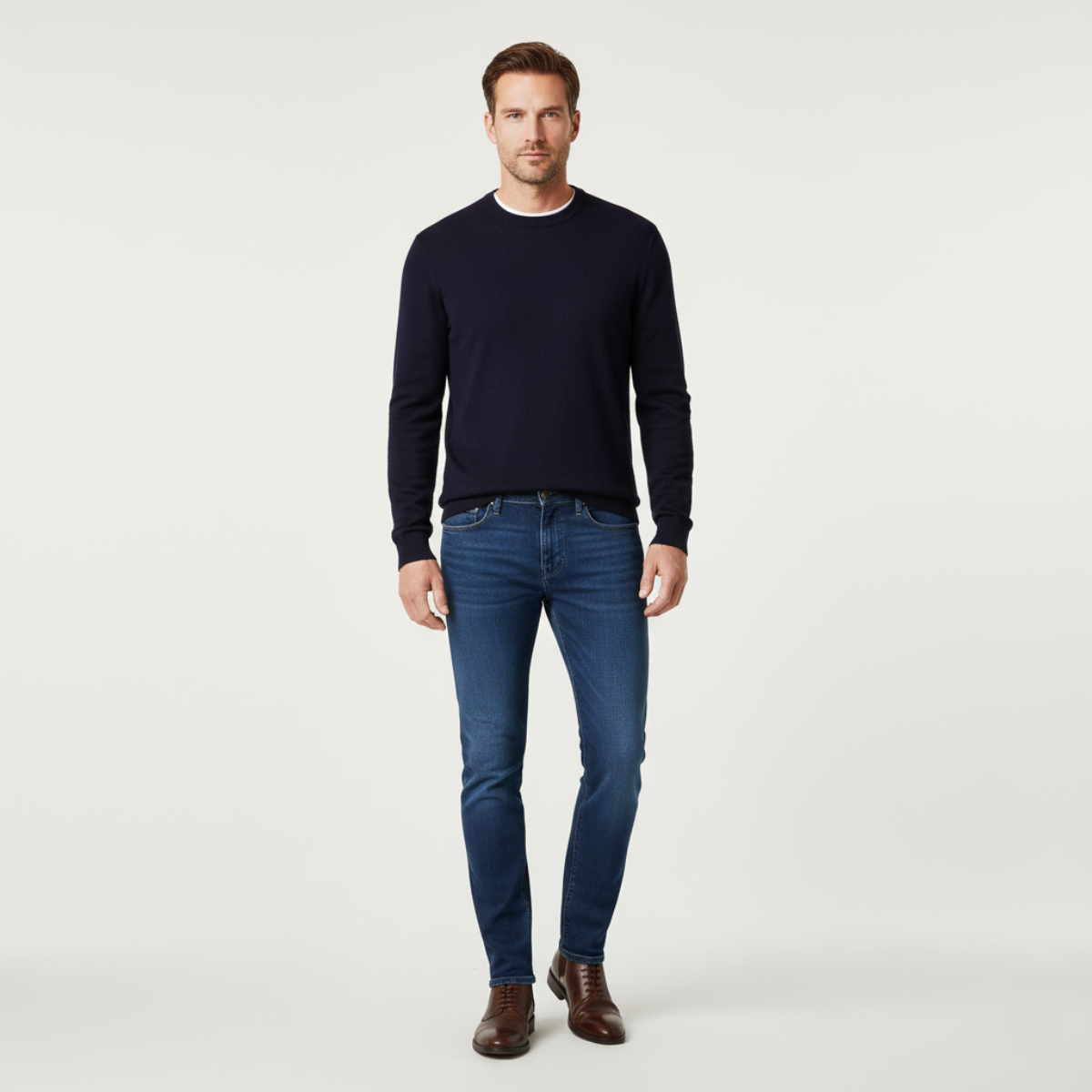 The Santiago Stretch Slim Fit Skinny Jeans for Men