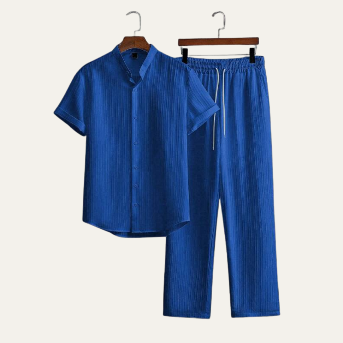 The Pinewater Men’s Linen Summer Trendy Set – Shirt &amp; Pants