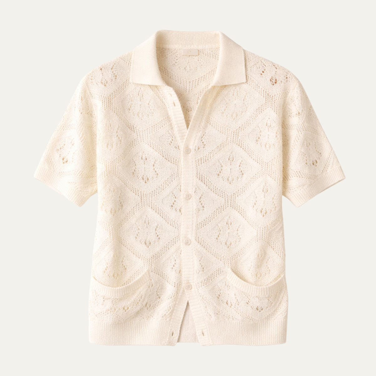 The Briarstone Men’s Vintage Hollow Out Knit Summer Top