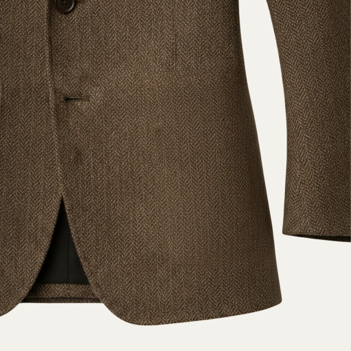 The Florence Men’s Single Breasted Herringbone Tweed Blazer