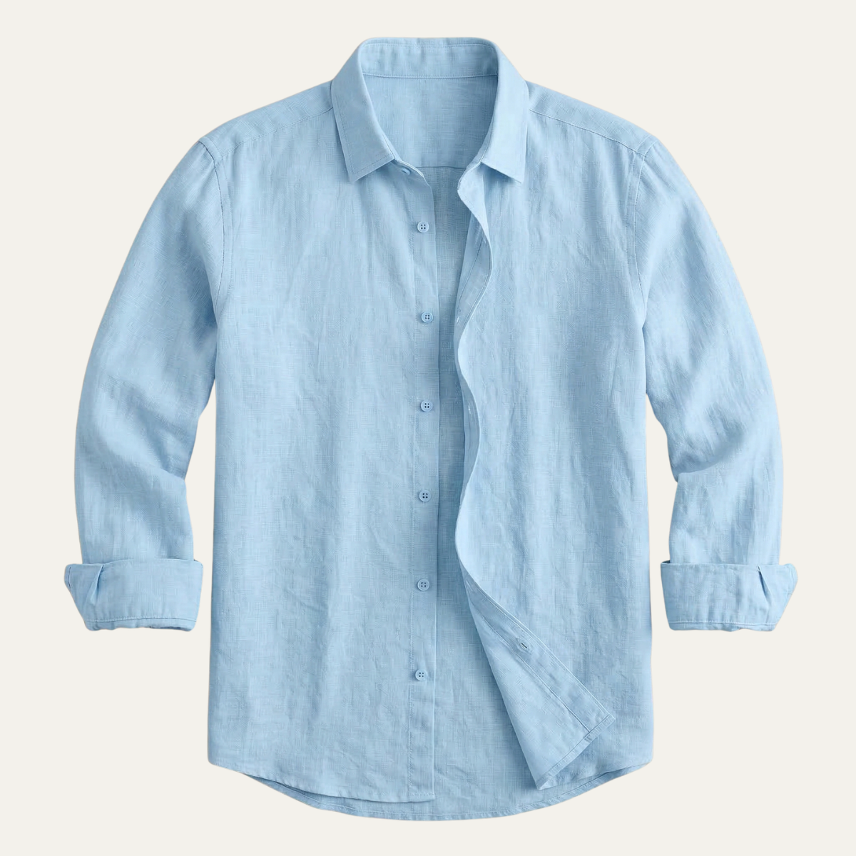 The Oakcrest Hill Men’s Casual Summer Beach Linen Shirt