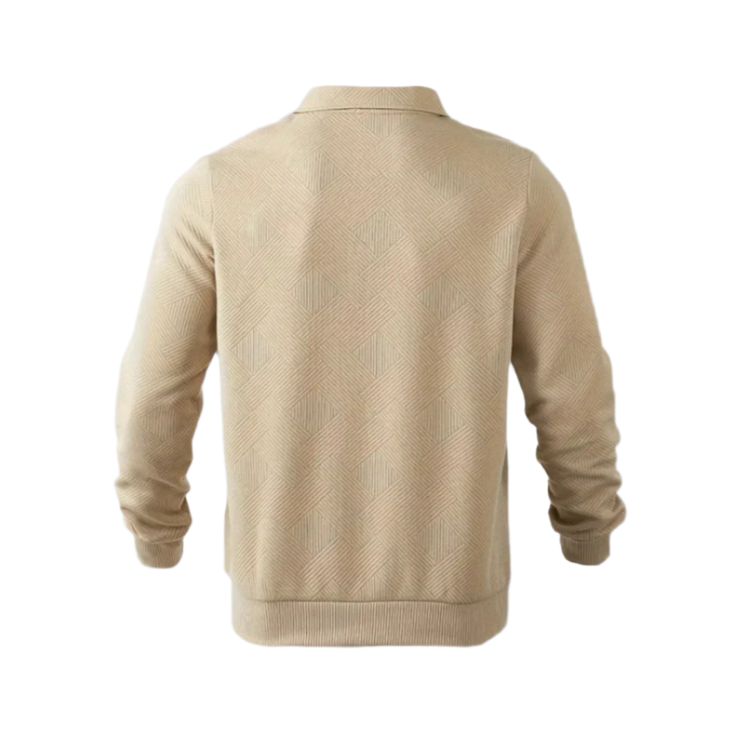 The Wexham Knit Quarter Zip Sweater for Men