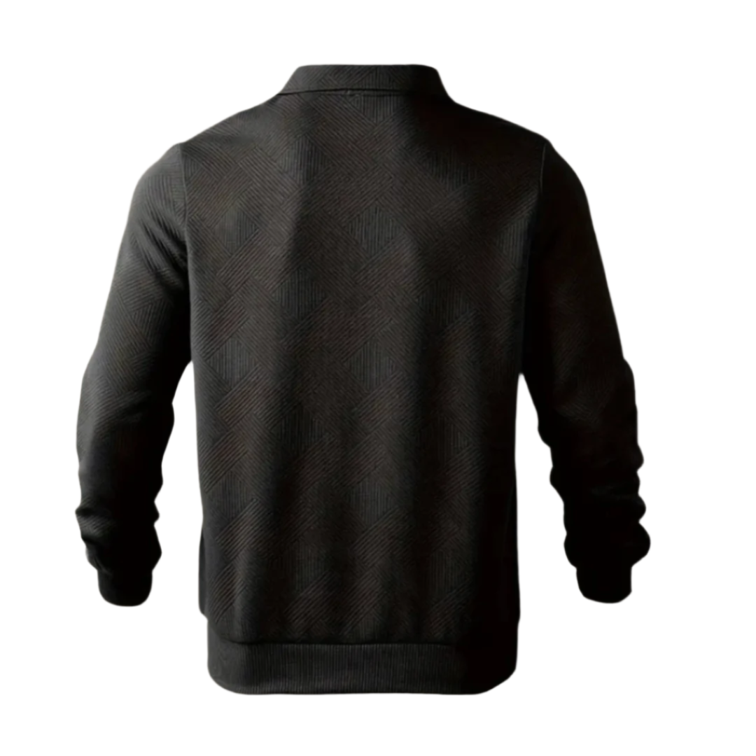 The Wexham Knit Quarter Zip Sweater for Men