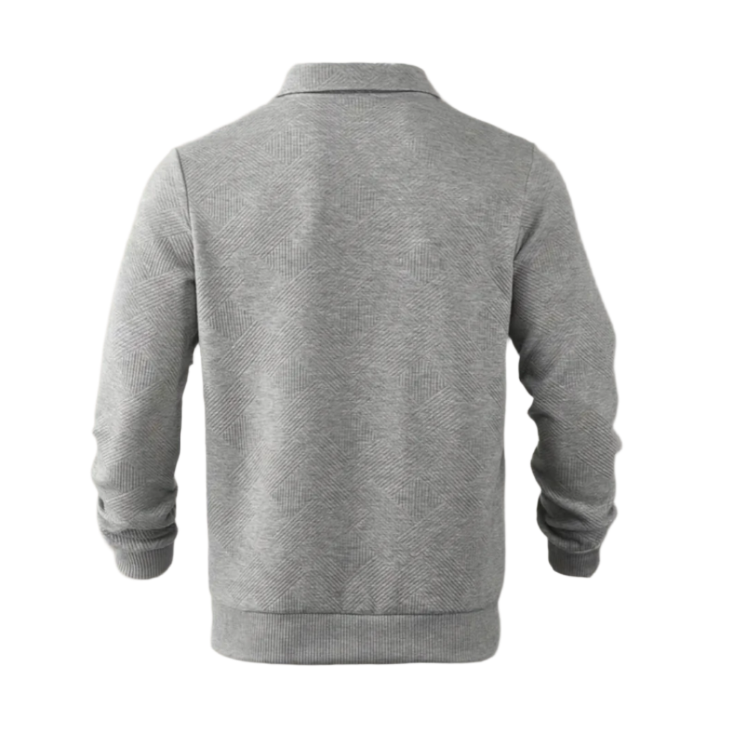 The Wexham Knit Quarter Zip Sweater for Men