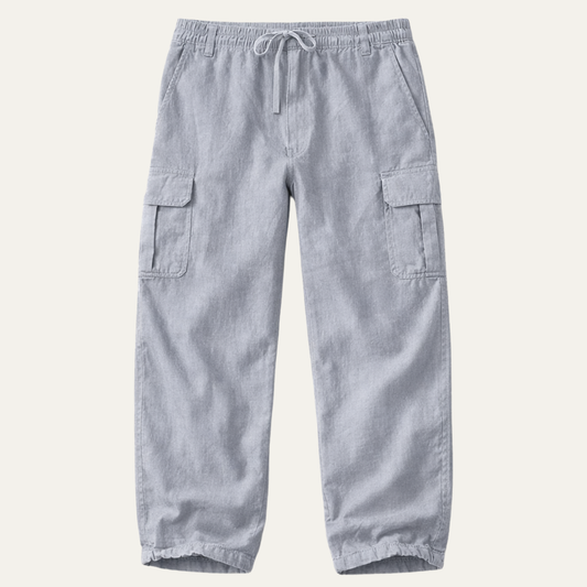 The Silverridge Men’s Loose Fit Multi Pocket Cotton Soft Cargo Pants