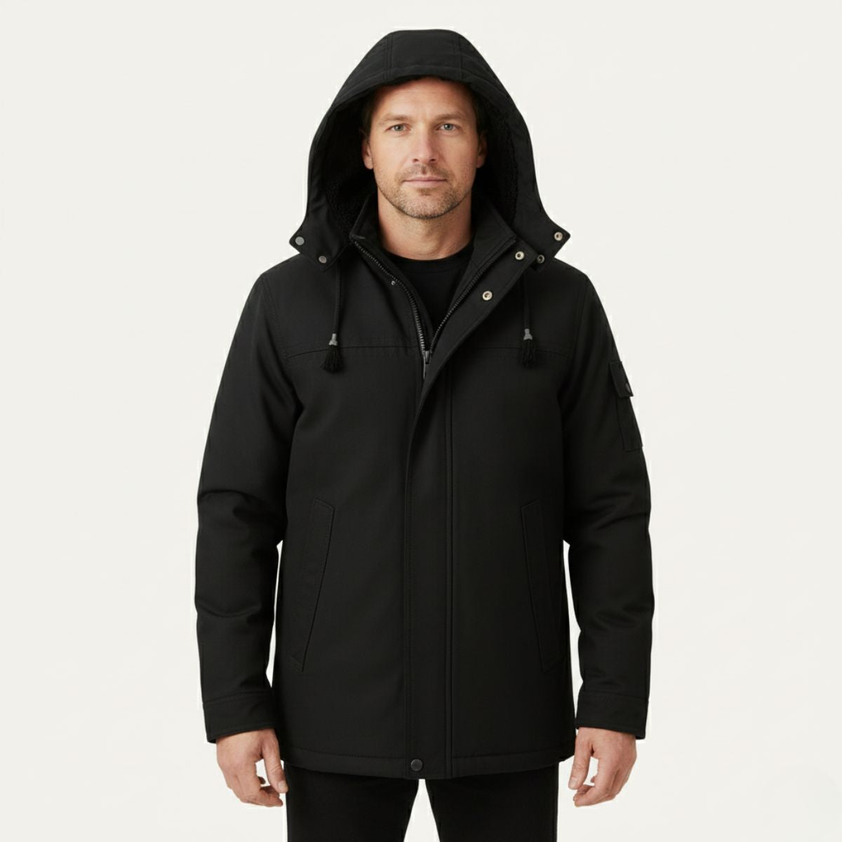The Zermatt Men's Modern Parka Winter Jacket with Hood - 2025 Limited Edition