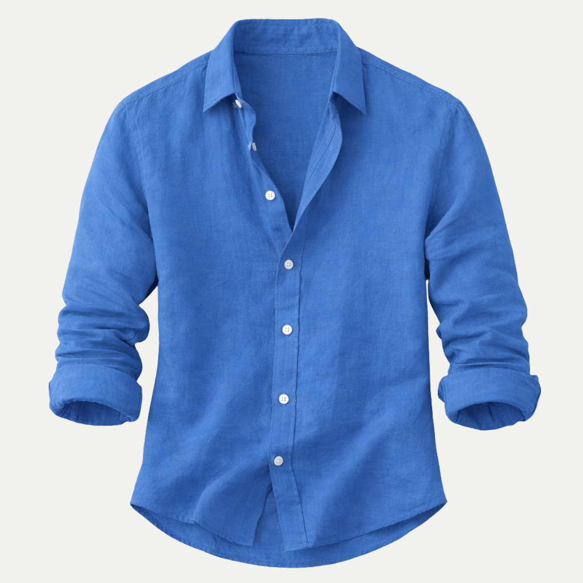 The Willowfield Ridge Men’s Linen Casual Button Up Shirt