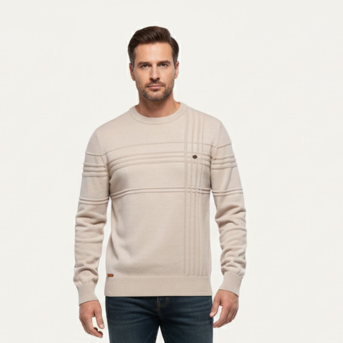 The Windsor Crew Neck Sweater for Men