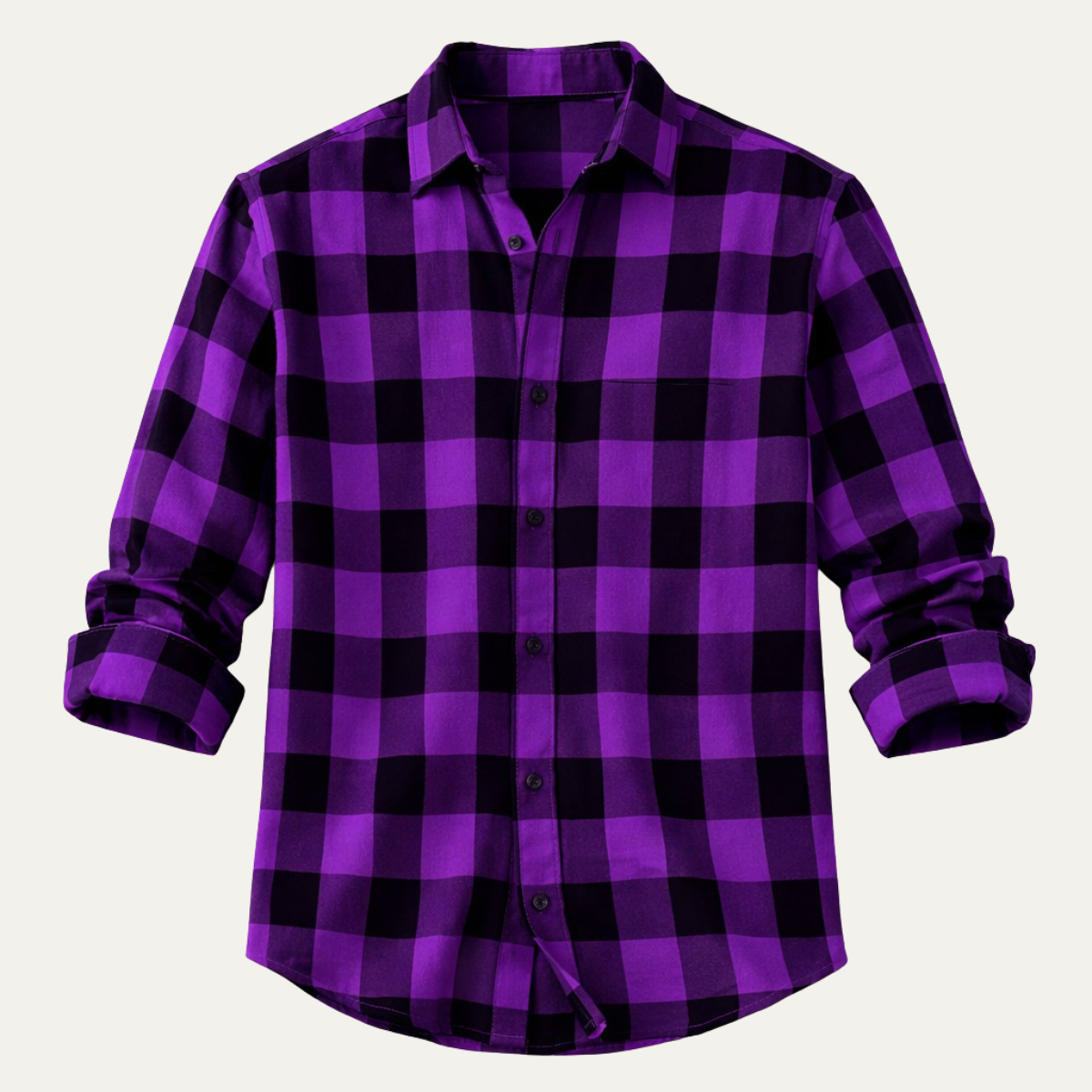 The Desenzano Men’s Trendy Plaid Button Up Shirt