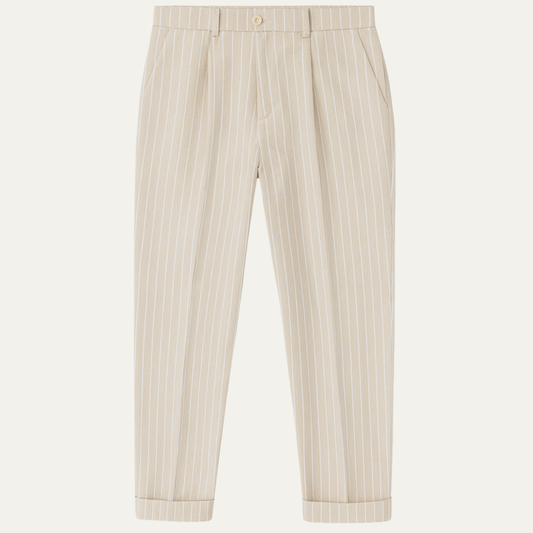 The Coolangatta Men’s Vertical Stripe Tailored Smart Dress Pants