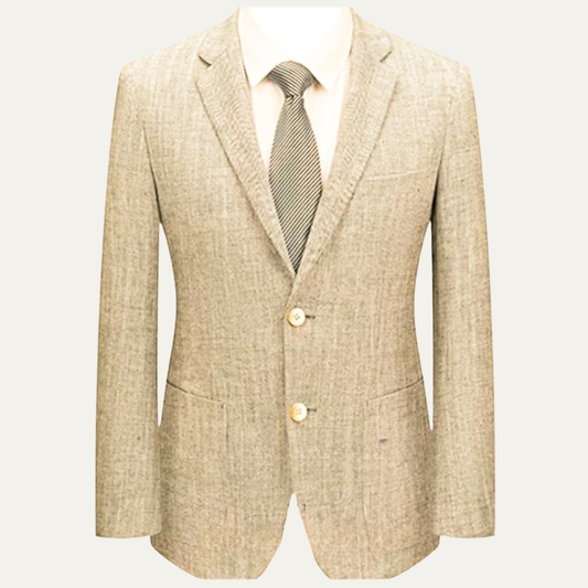 The Foxgate Men’s Slim Fit Casual Business Blazer Suit