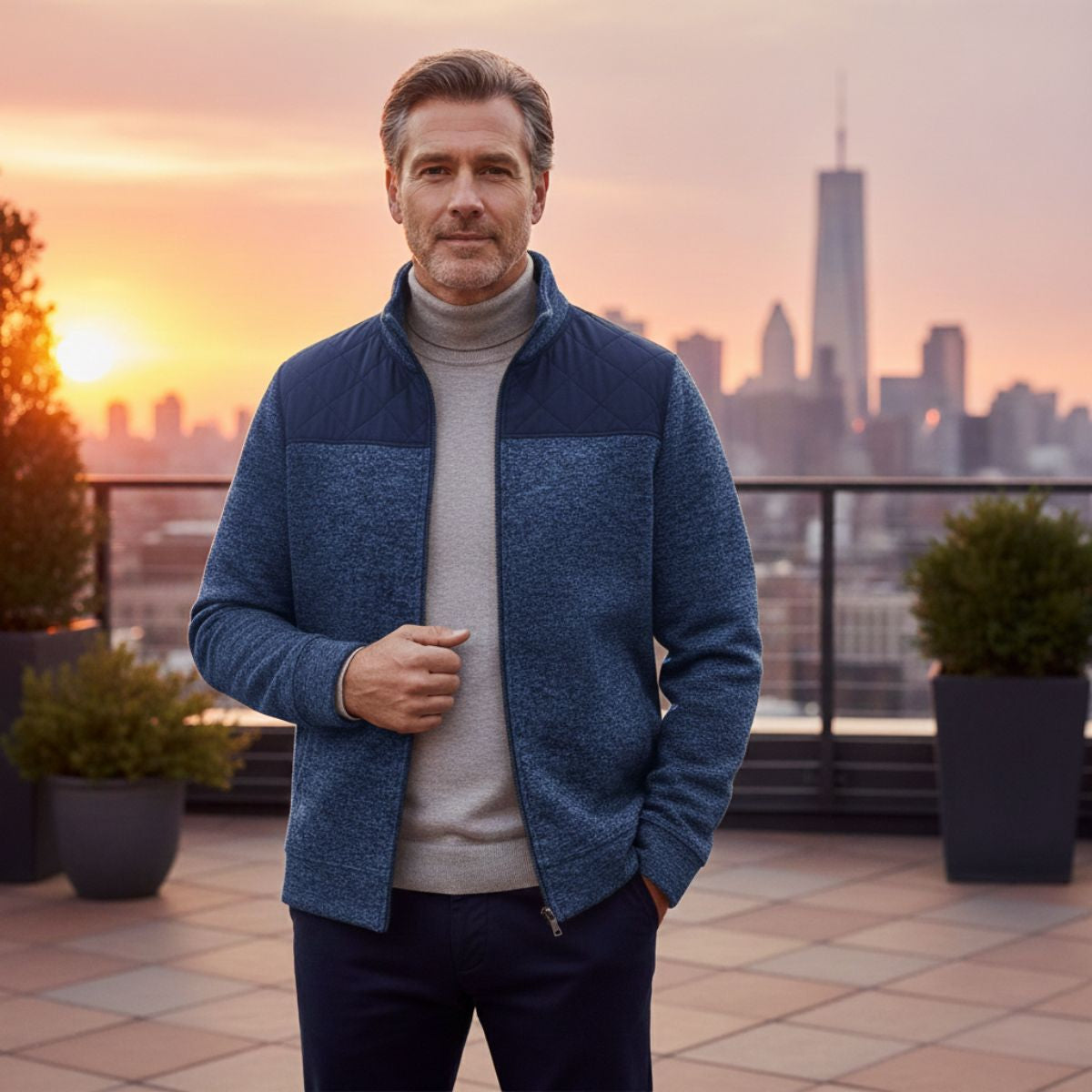 The Cardiff Modern Warm Outdoor Jacket for Men