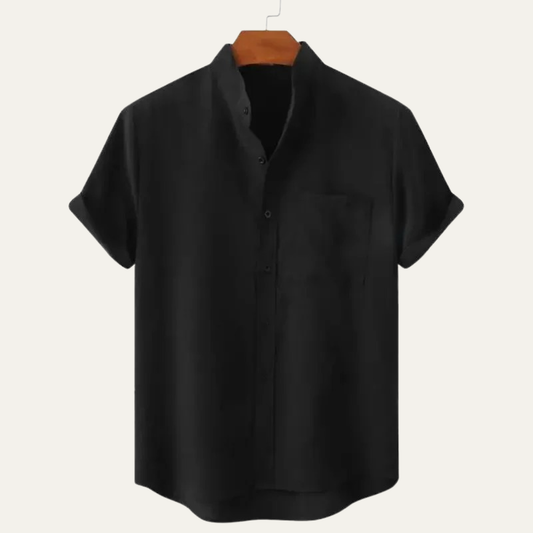 The Winchester Men’s Oversized Cotton Linen Beach Shirt
