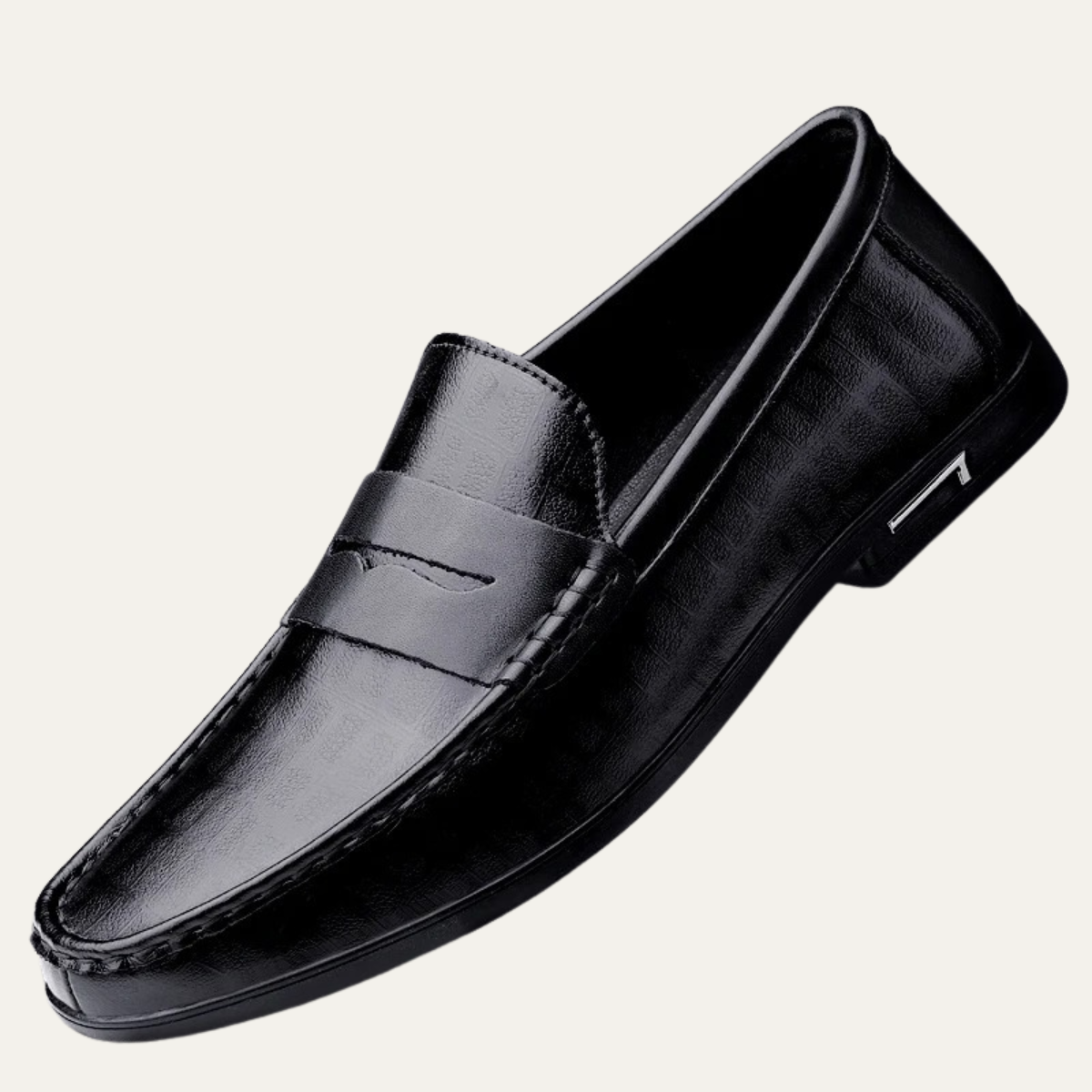The Brookgate Men’s Breathable Italian Style Faux Leather Slip On Loafers