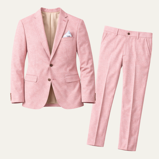 The Elmhurst Men’s Classic Linen Blazer & Pants Set