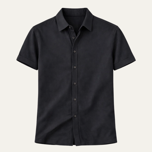 The Belluno Men’s Casual Business Solid Button Up Shirt
